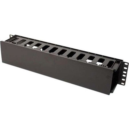 RACK SOLUTIONS 2U Horizontal Cable Management w/ Cover 180-4408